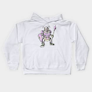 Mutant with color armor Kids Hoodie